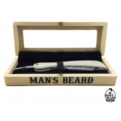 Coffret Shavette blanche